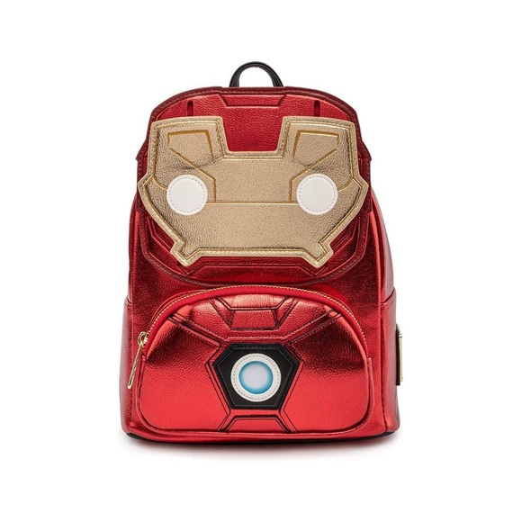 Loungefly Marvel Iron Man Light-Up Mini Backpack - Picture 1 of 6
